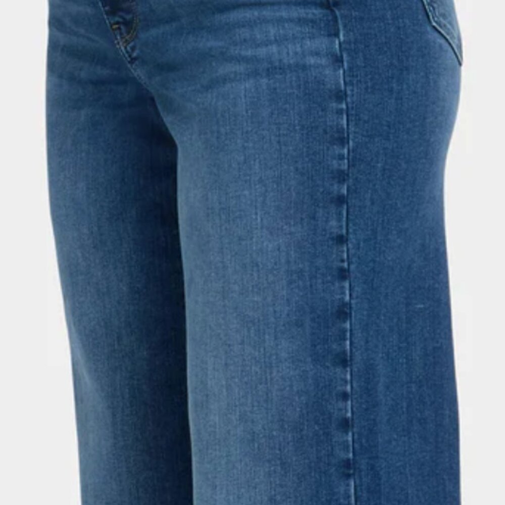 NWT Teresa Wide Leg Ankle Jeans with 3 Inch Hems Sz 00 - Picture 4 of 8